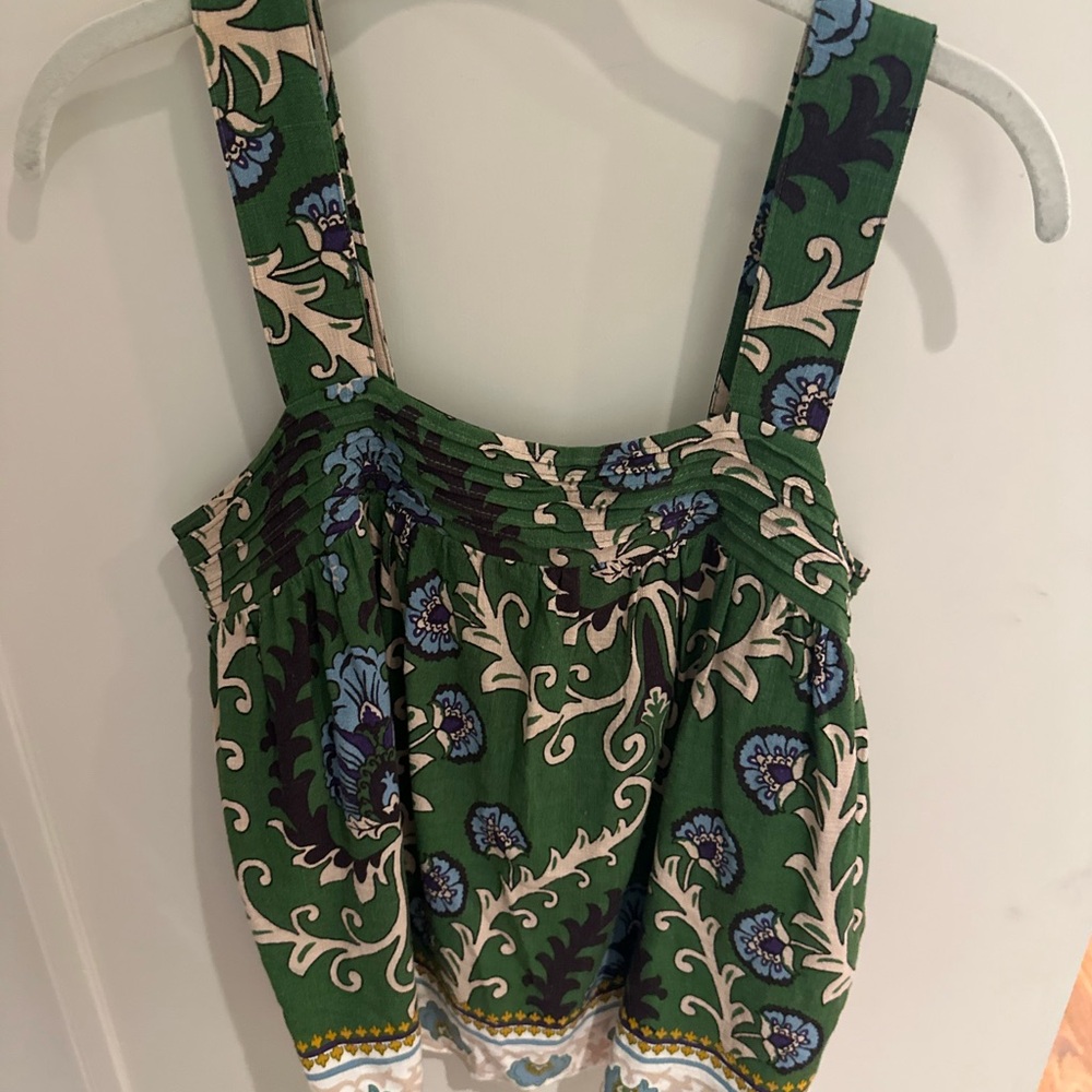 Sanctuary Green Floral Top